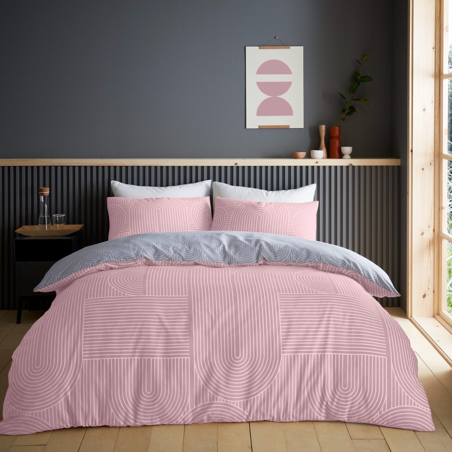 Arches Printed Duvet Set