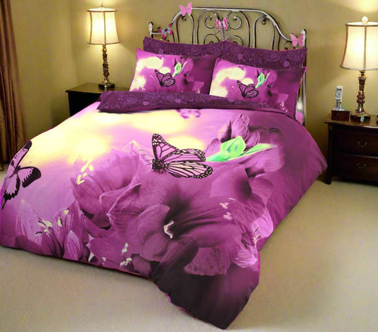 Butterfly Duvet Cover Set 2 Colours