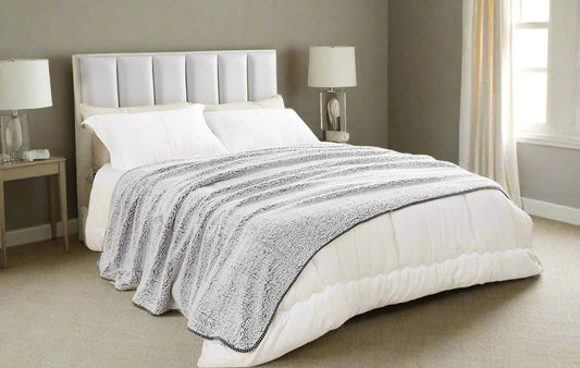 Teddy Melange Throw 5 Colours
