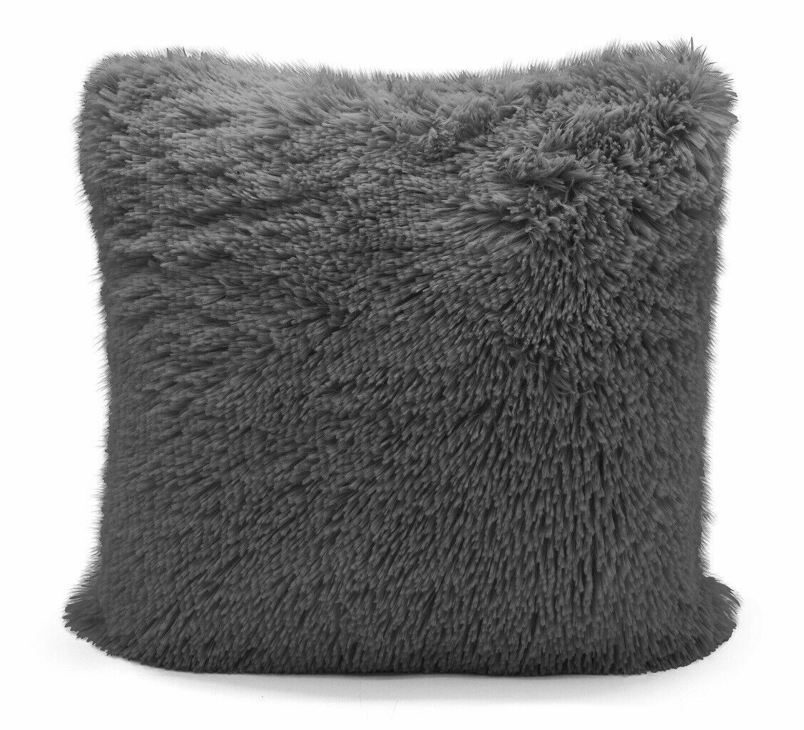 Selby Soft & Fluffy Filled Cushion 10 Colours