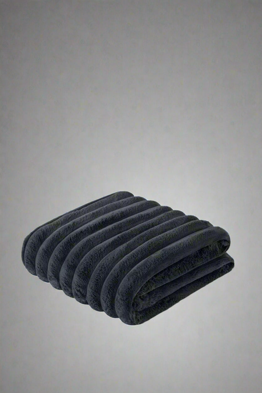 Big Cord Teddy Cloud Mink Throw 3 Colours