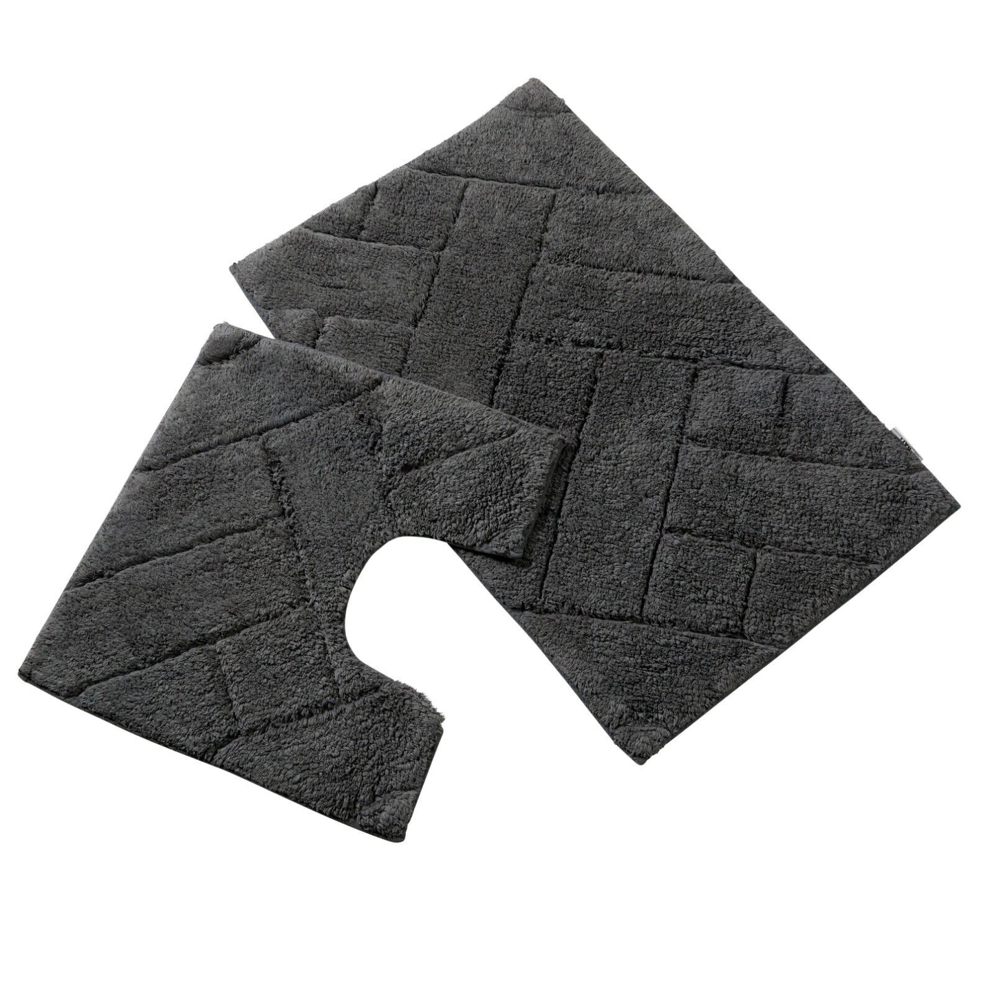Cotton Bath Mat & Pedestal Set 7 Colours