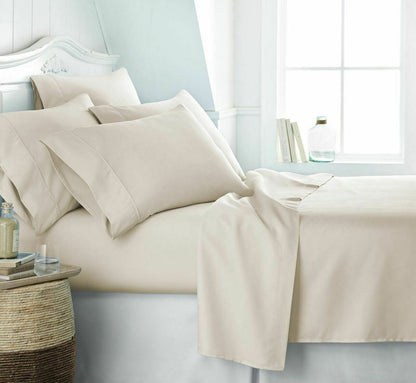 300 Thread Count Egyptian Cotton Cream Duvet Set All Bed Sizes