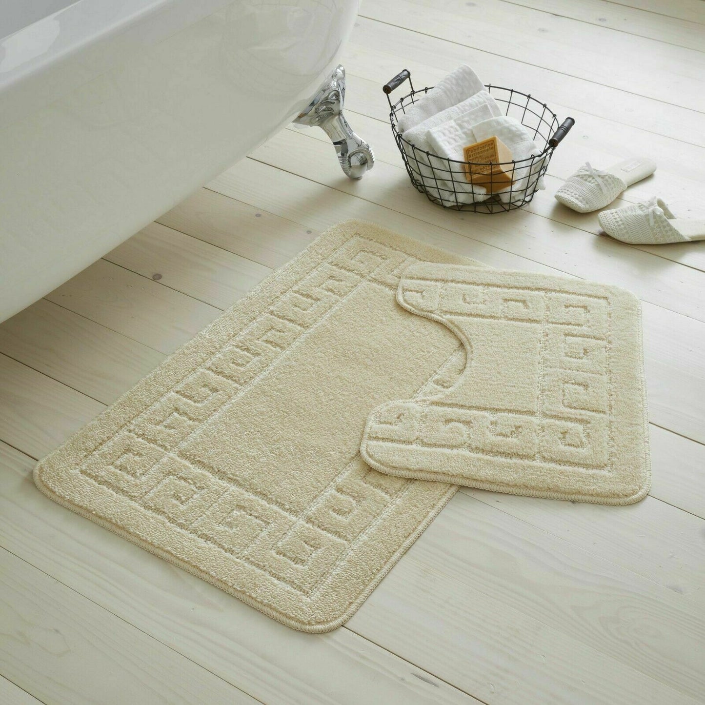 Eros Bath Mat & Pedestal Set 26 Colours
