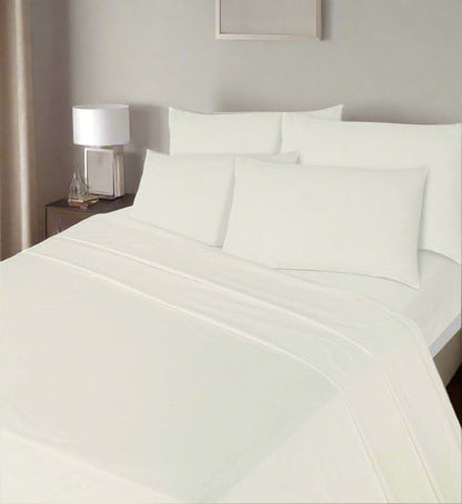 Luxury Percale 180 Thread Count 16" (40 cm) Depth  Fitted Sheet 14 Colours