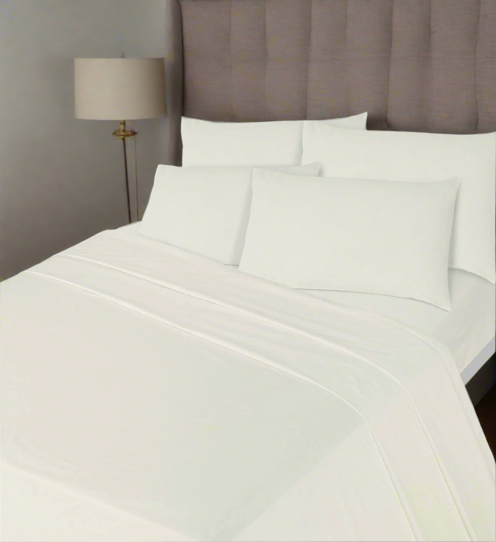Luxury Percale 180 Thread Count Fitted Sheet 14 Colours