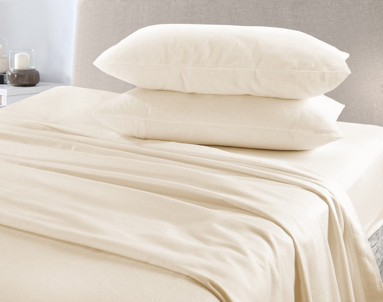 Flannelette 100% Cotton Sheet Set 10 Colours