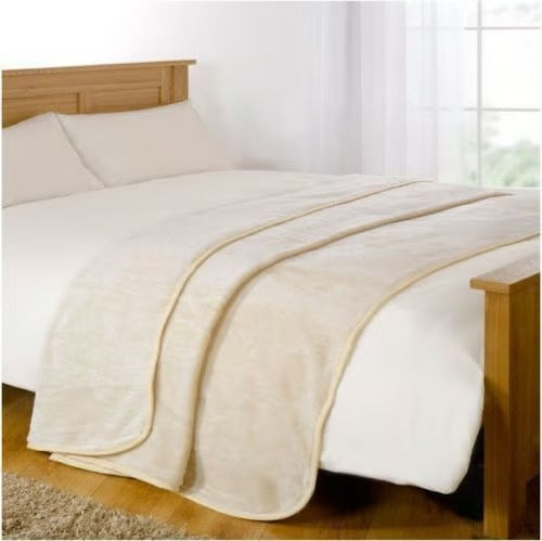 Faux Fur Blanket King Size 6 Colours