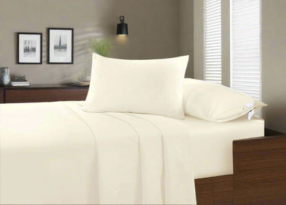 Soft Touch Luxury Microfibre Fitted Sheet 25 cm Depth– Home & Bath