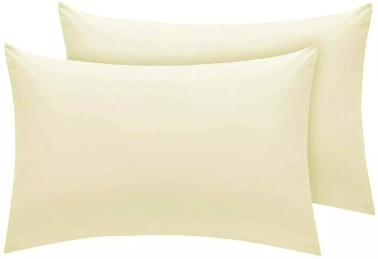 200 Thread Count Egyptian Cotton Pillowcases 10 Colours