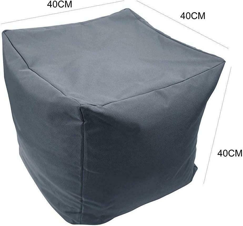 Square Waterproof Foot Stool Cube 12 Colours