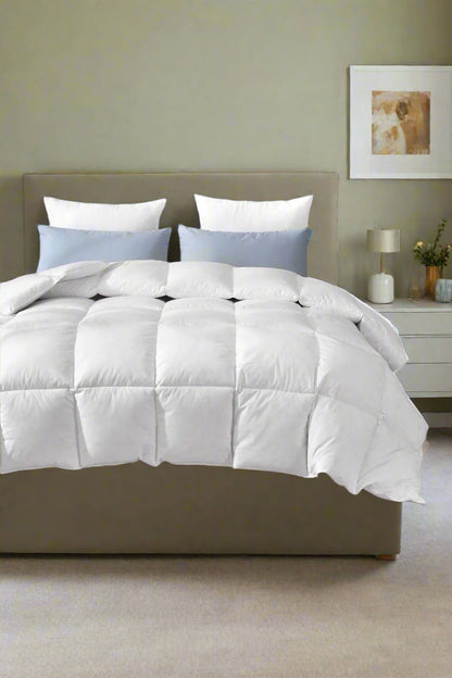 Value Range Cotton Cover Duck Feather & Down Duvet 13.5 Tog