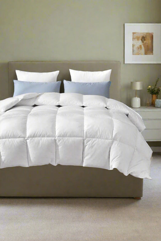 Value Range Cotton Cover Duck Feather & Down Duvet 13.5 Tog