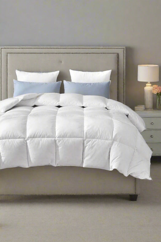 Value Range Cotton Cover Duck Feather & Down Duvet 10.5 Tog