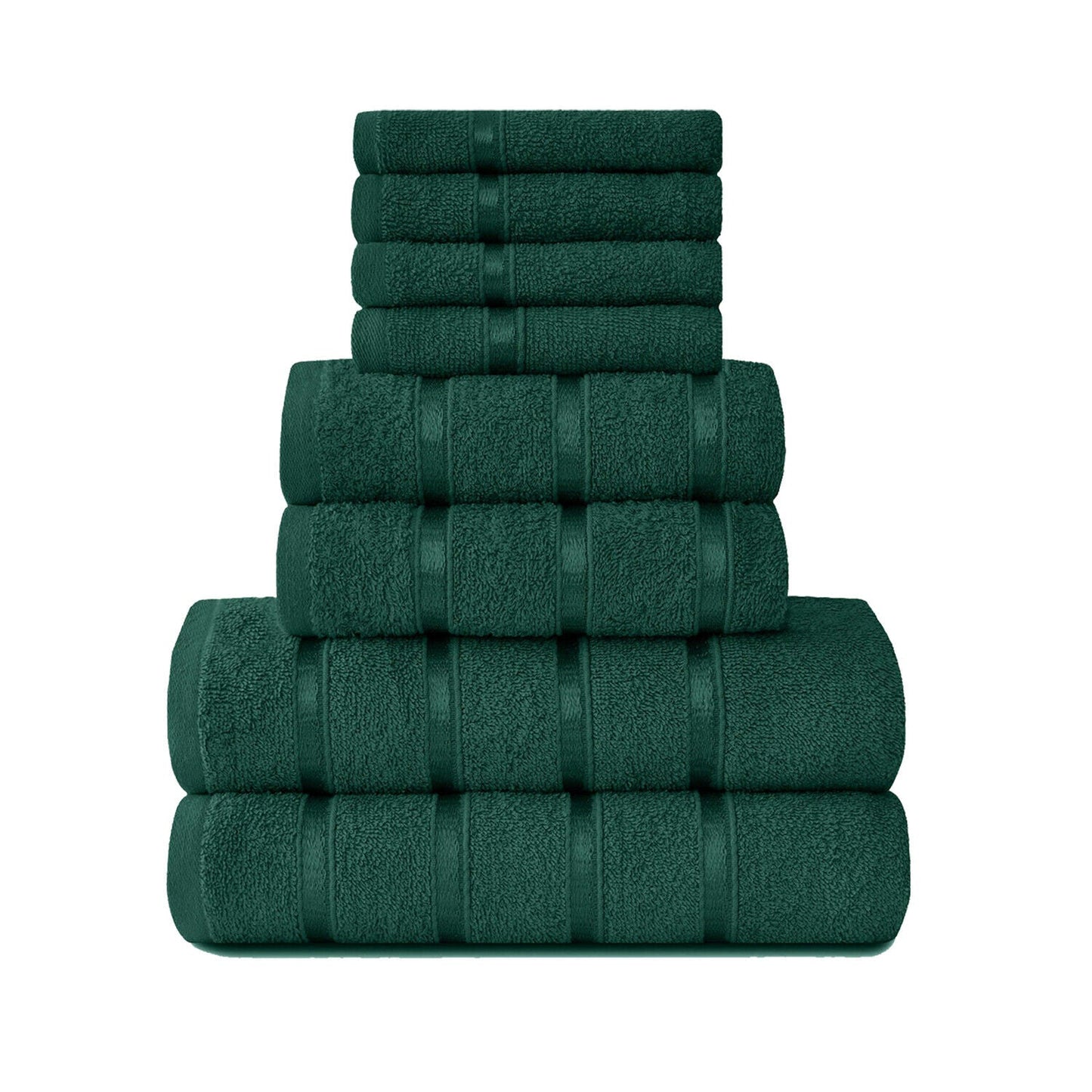 Home & Bath 8 Piece Towel Set
