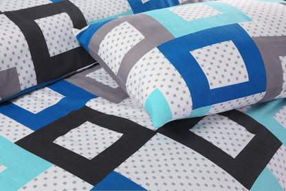 Geometric Printed Duvet Cover Set