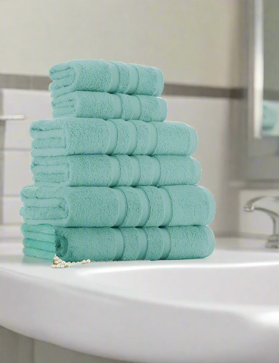 Zero Twist Towel Pack 600 GSM Egyptian Cotton 17 Colours