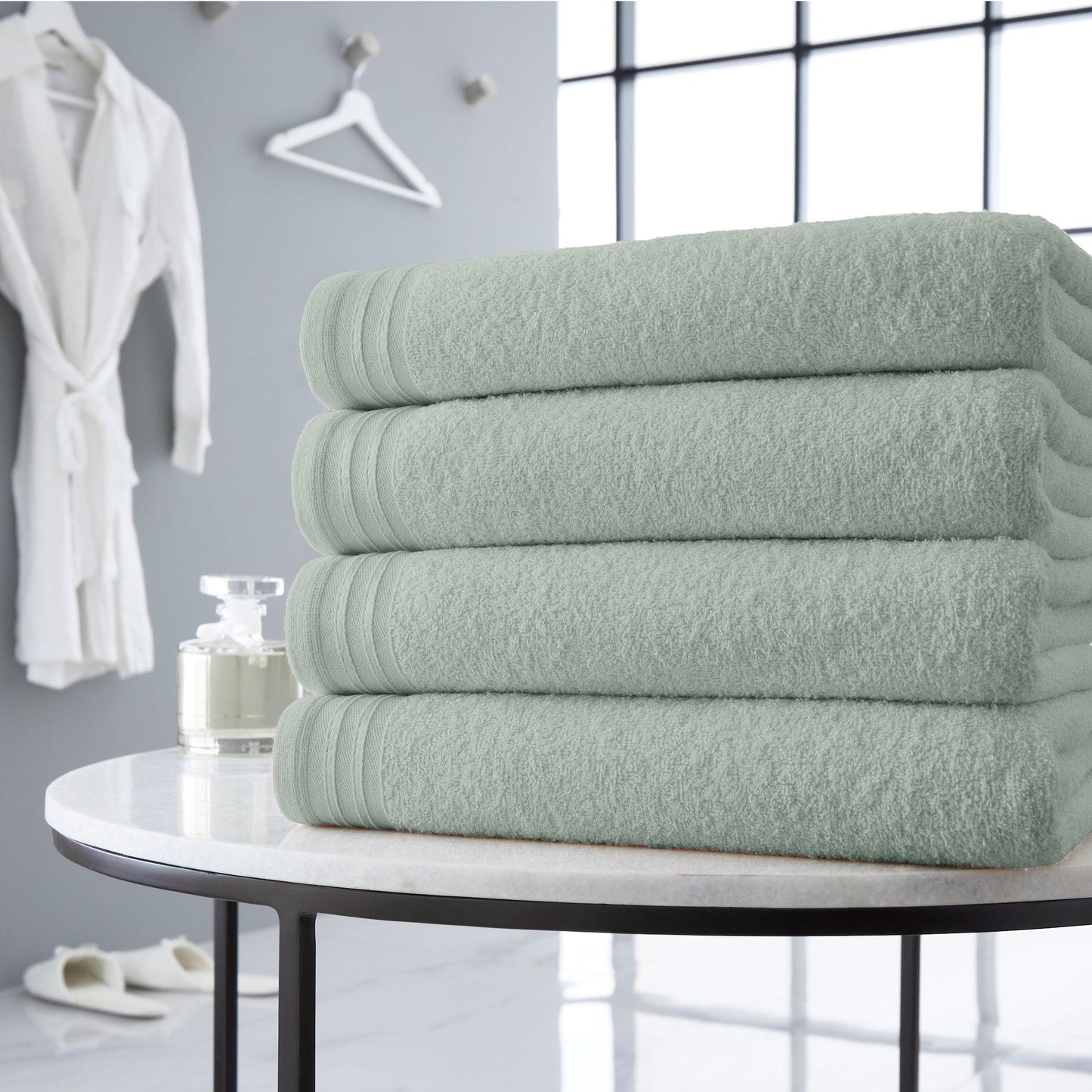 Home & Bath 4 Piece Bath Towel Set