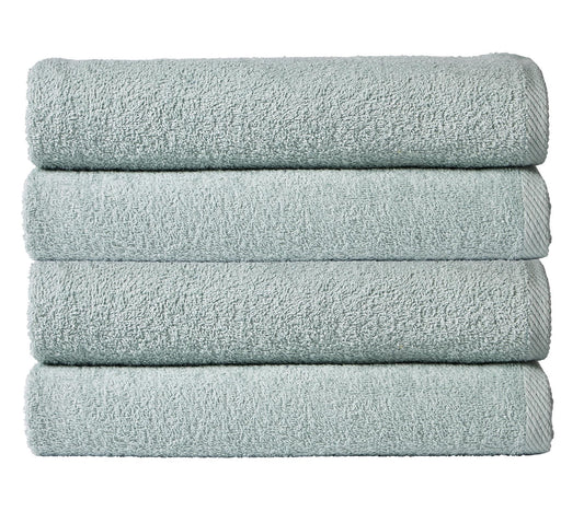 Duck Egg Pack Of Four Bath Sheets
