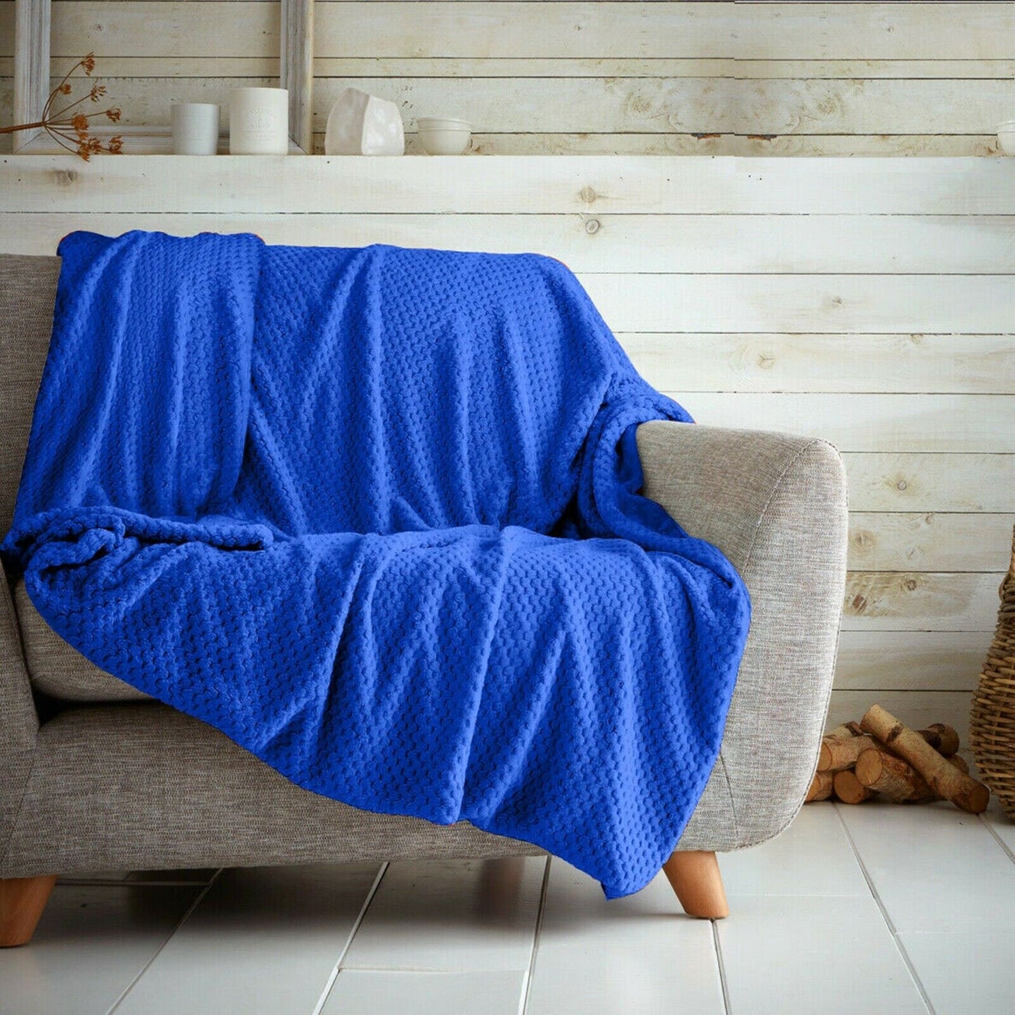 Luxury Comb Throw 18 Colours