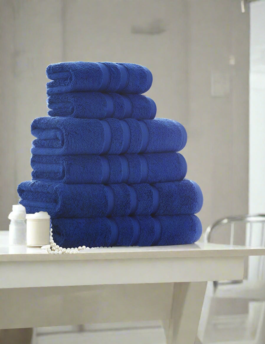 Zero Twist Towel Pack 600 GSM Egyptian Cotton 17 Colours