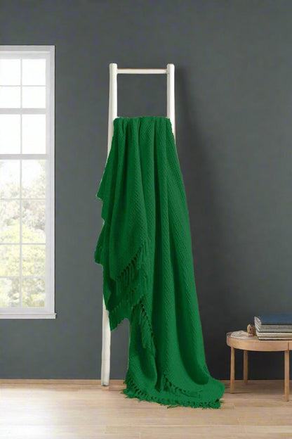 Garth Knitted Pure Cotton Throw
