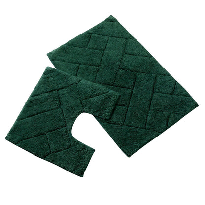 Cotton Bath Mat & Pedestal Set 7 Colours