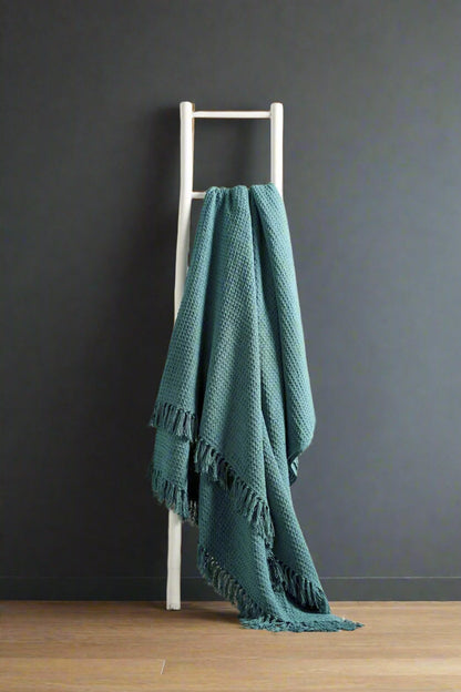 Garth Knitted Pure Cotton Throw