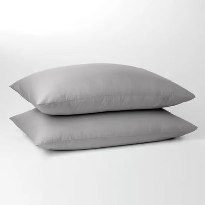 Grey 300 Thread Count Egyptian Cotton Pillowcases