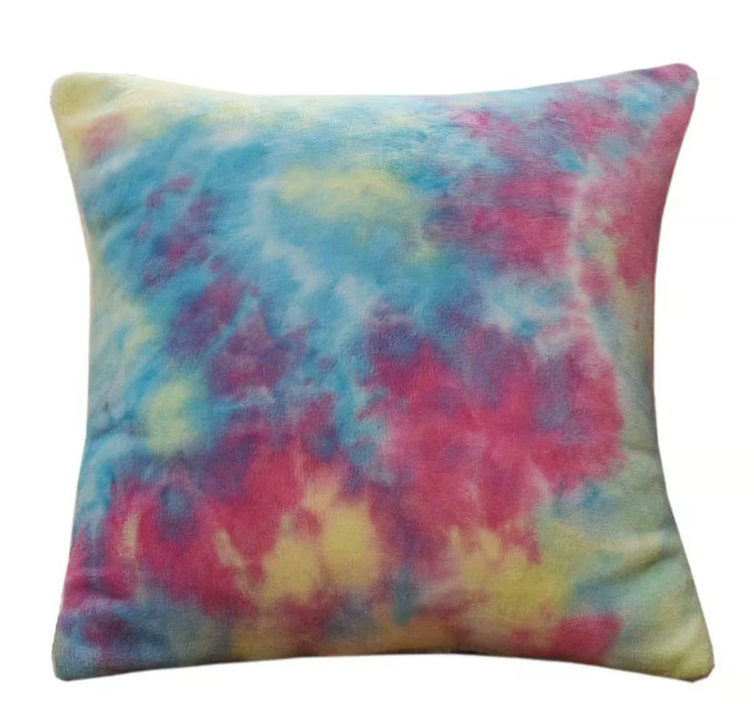 Teddy Duvet Set Tie Dye Rainbow