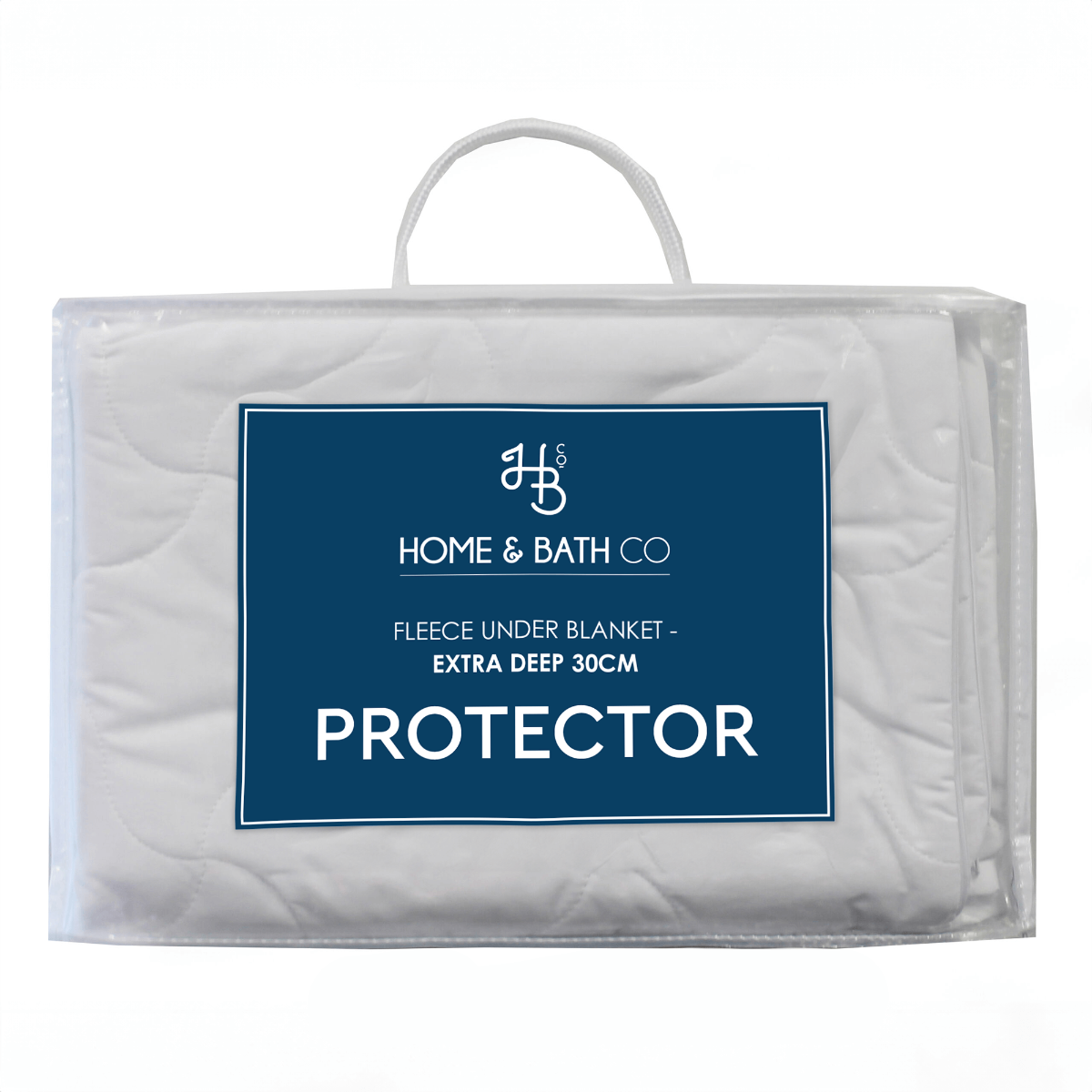 Fleece Under Blanket Mattress Protector Cover Extra Deep 30cm/12" Fitted Sheet