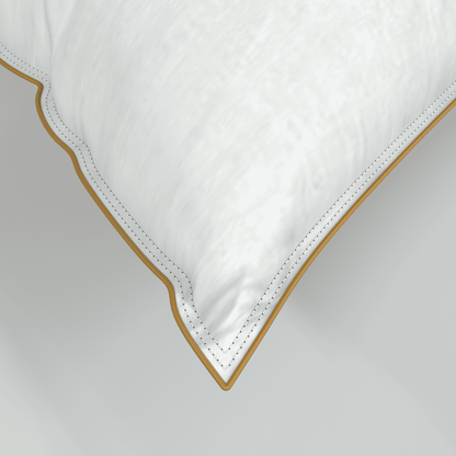 Goose Feather & Down V Shaped Pillow