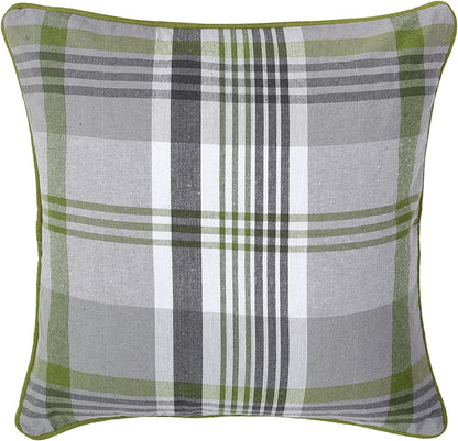 Check Tartan Filled Cushion 12 Colours