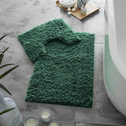 Twist Bath & Pedestal Mat Set 10 Colours