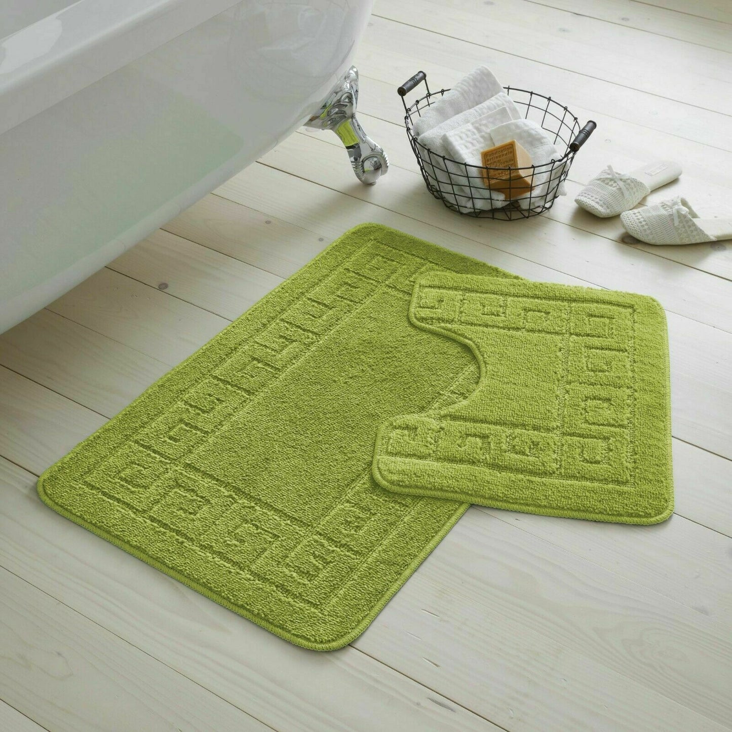 Eros Bath Mat & Pedestal Set 26 Colours