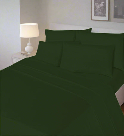 Luxury Percale 180 Thread Count 16" (40 cm) Depth  Fitted Sheet 14 Colours