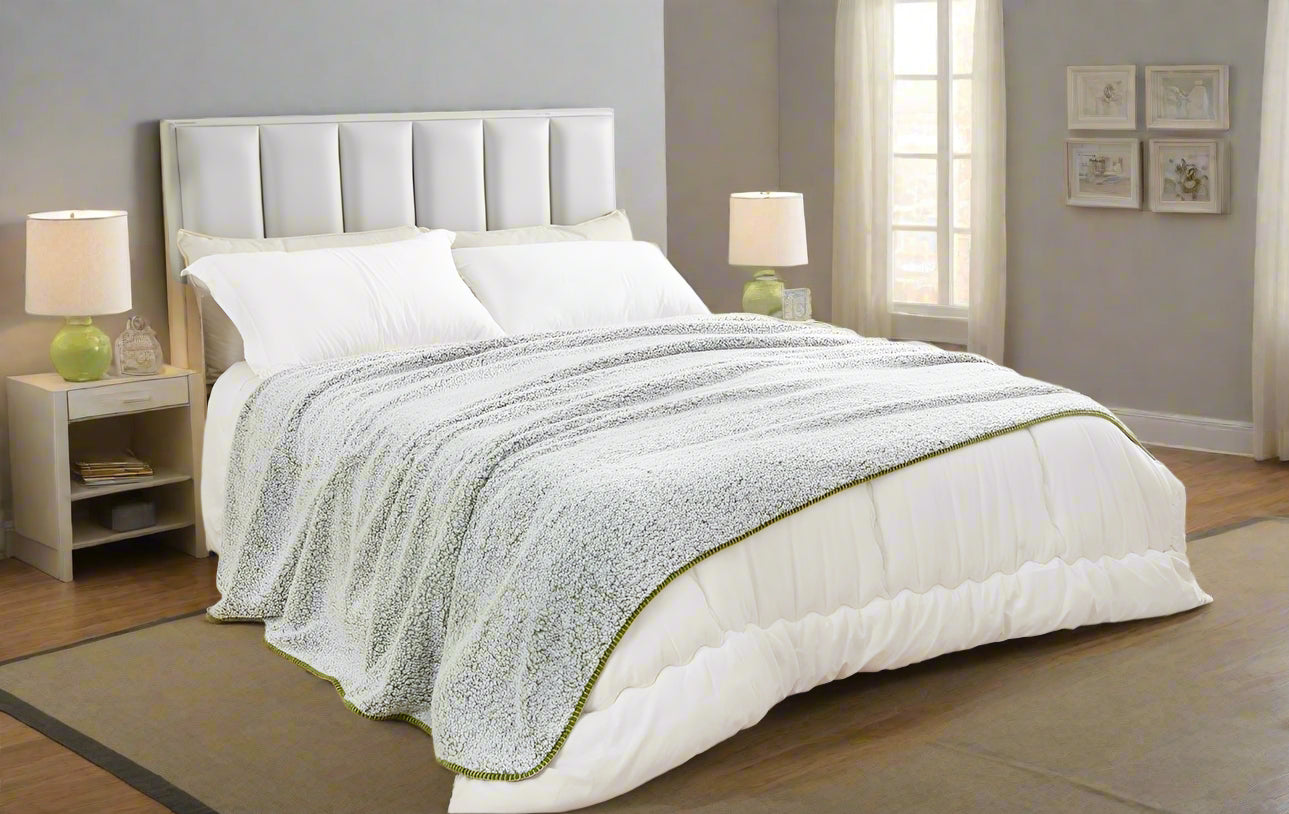 Teddy Melange Throw 5 Colours