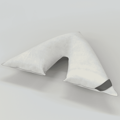 Duck Feather & Down V Shaped Pillow