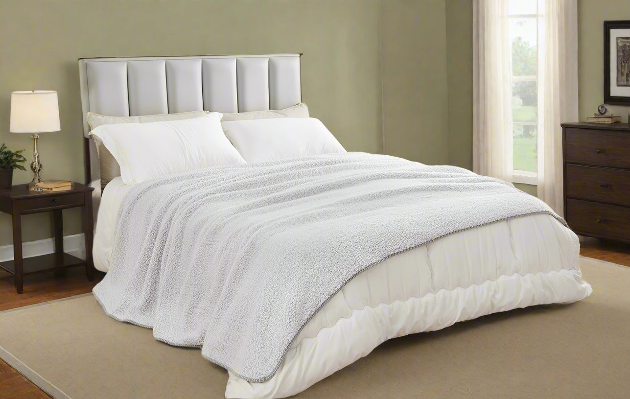 Teddy Melange Throw 5 Colours
