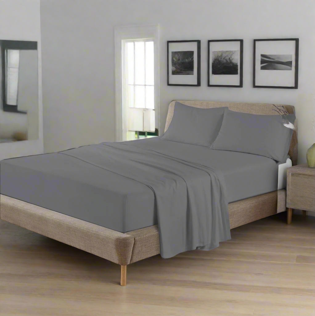 Flannelette 100% Cotton Fitted Sheet 10" & 16" Depth 10 Colours