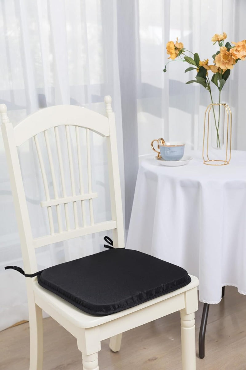 Plain Chair Cushion Seat Pads Foam Filled Tie On