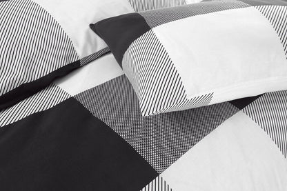 Geometric Printed Duvet Cover Set