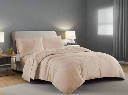 Flannelette 100% Cotton Duvet Set 10 Colours