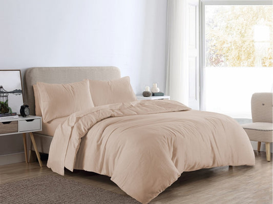 Flannelette 100% Cotton Pillowcase Pair 10 Colours