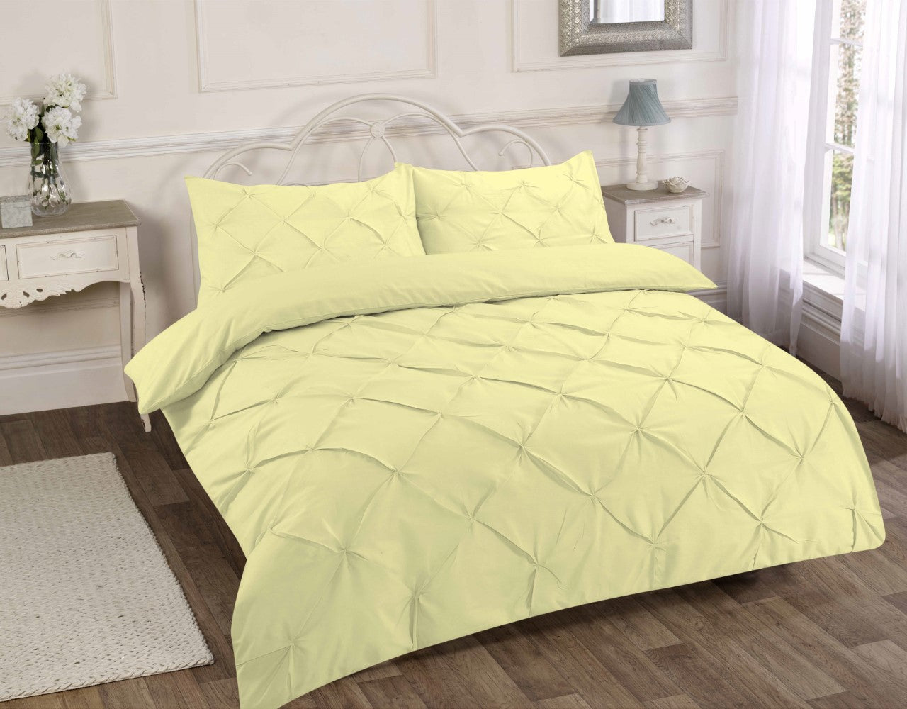 Pintuck Duvet Set 13 Colours