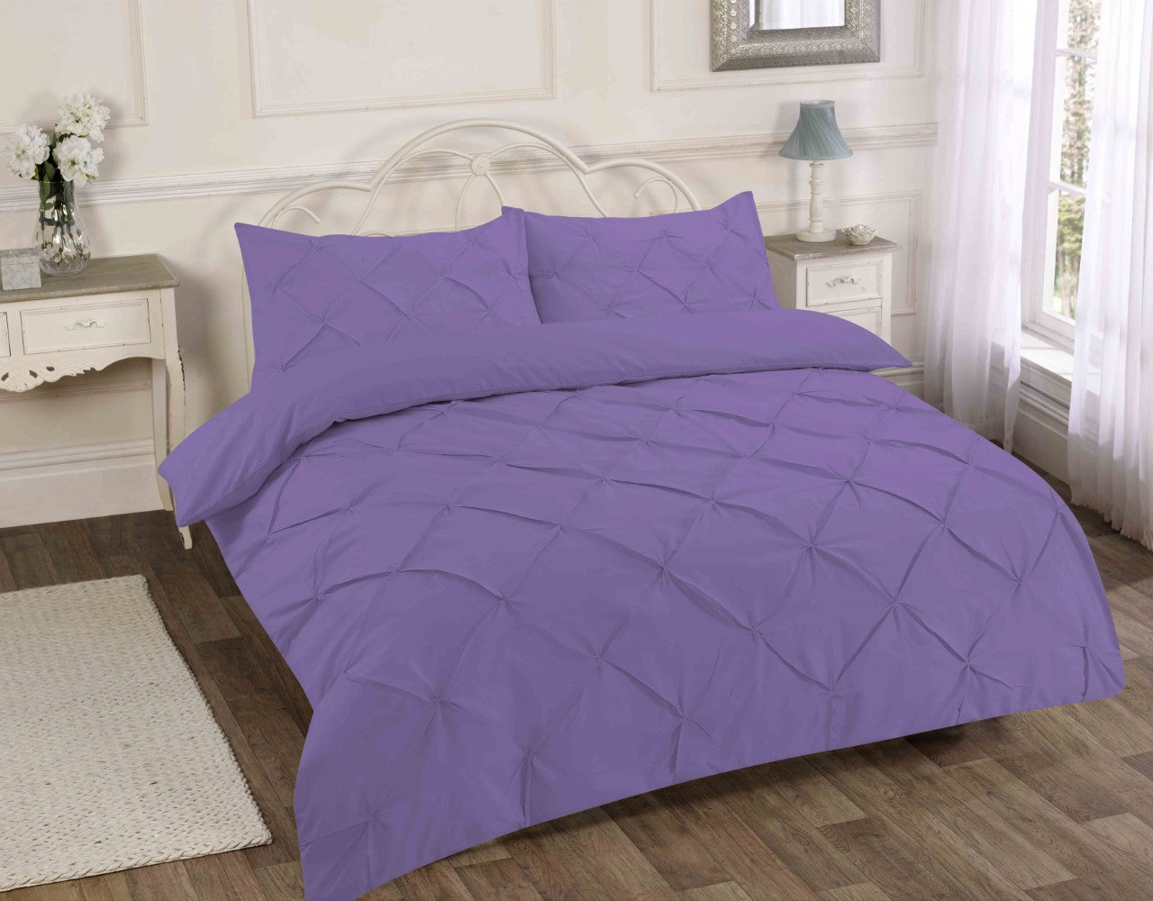 Pintuck Duvet Set 13 Colours