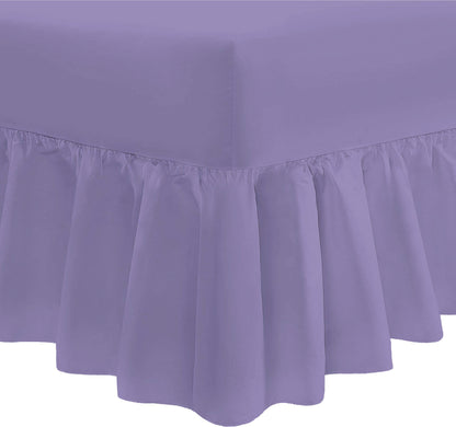 Easy Care Percale Valance Fitted Sheet 22 Colours All Bed Sizes