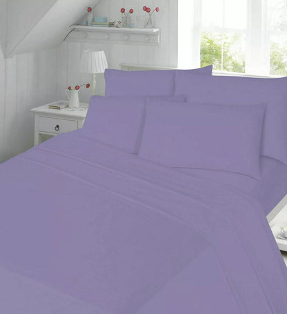 Luxury Percale 180 Thread Count 16" (40 cm) Depth  Fitted Sheet 14 Colours