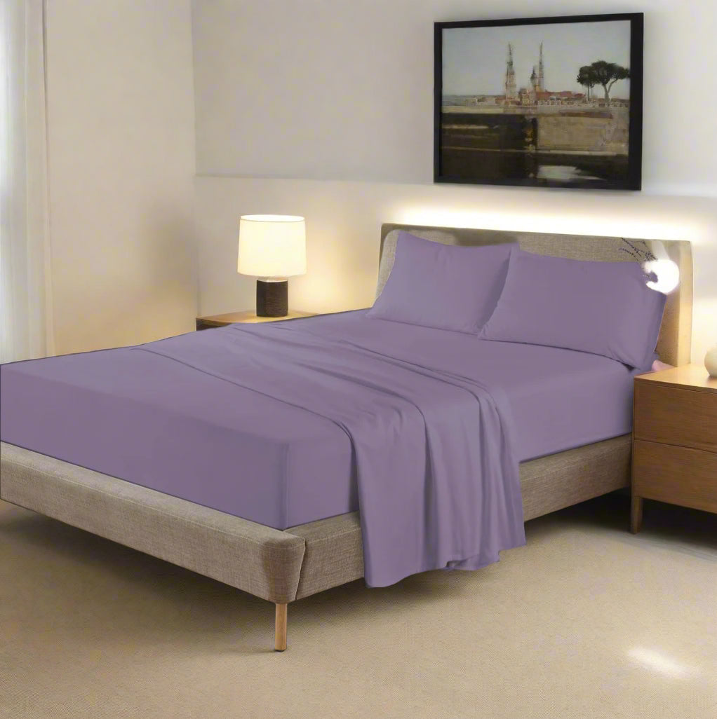 Flannelette 100% Cotton Fitted Sheet 10" & 16" Depth 10 Colours