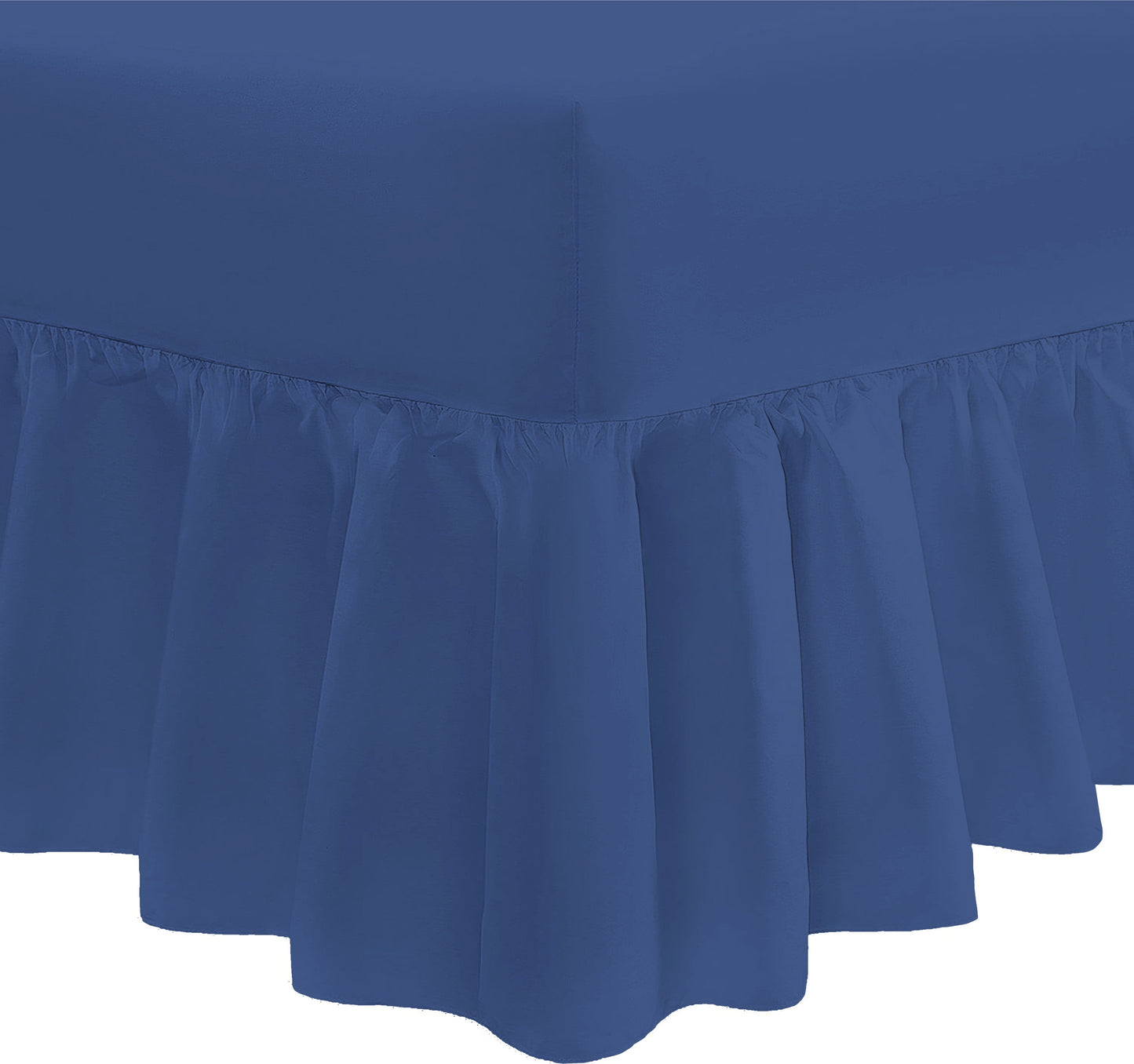 Easy Care Percale Valance Fitted Sheet 22 Colours All Bed Sizes